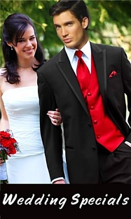 Wedding Specials - Tuxedos and Formal Wear - Lowell, MA